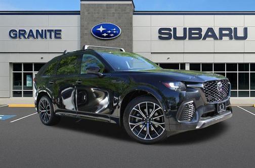 Jet Black Mica 2025 Mazda CX-70 3.3 Turbo S Premium Package