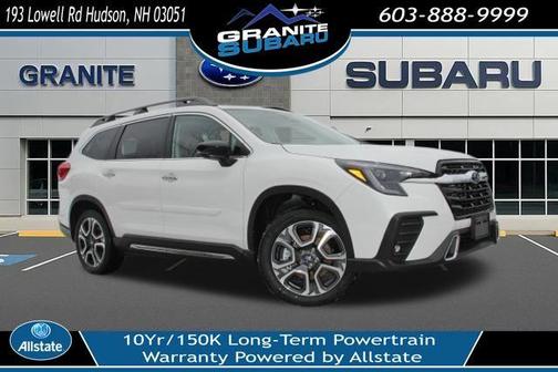 Crystal White Pearl 2026 Subaru Ascent Touring