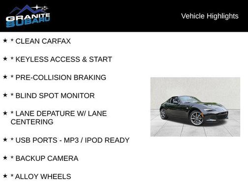 2023 Mazda MX-5 Miata Grand Touring