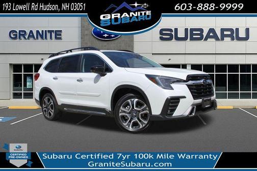 Crystal White Pearl 2025 Subaru Ascent Touring