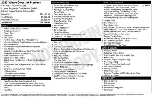 2023 Subaru Crosstrek Premium