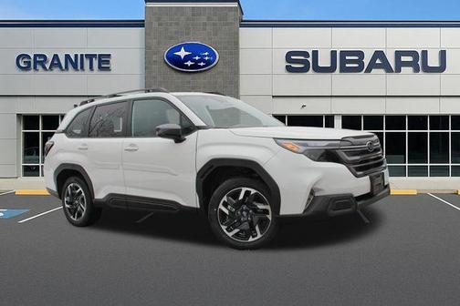 Crystal White Pearl 2026 Subaru Forester Limited