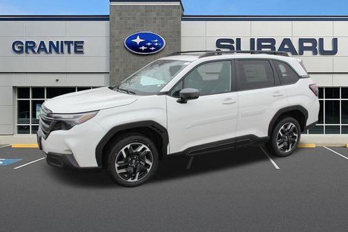 Crystal White Pearl 2026 Subaru Forester Limited