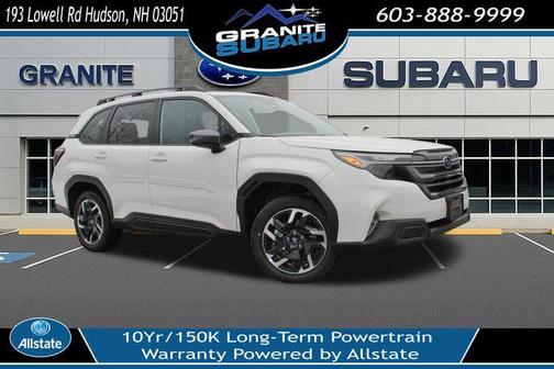 Crystal White Pearl 2026 Subaru Forester Limited