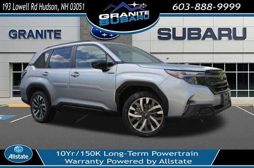 Ice Silver Metallic 2026 Subaru Forester Touring