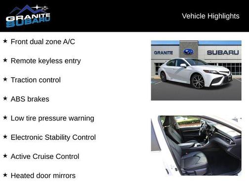 Ice 2023 Toyota Camry SE