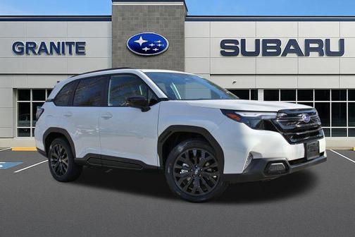 Crystal White Pearl 2026 Subaru Forester Sport