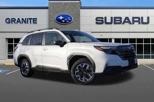 Crystal White Pearl 2026 Subaru Forester Premium