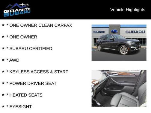 2021 BMW X3 xDrive30i