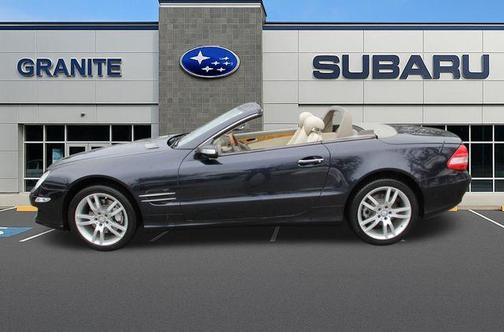 Black 2008 Mercedes-Benz SL-Class SL 550