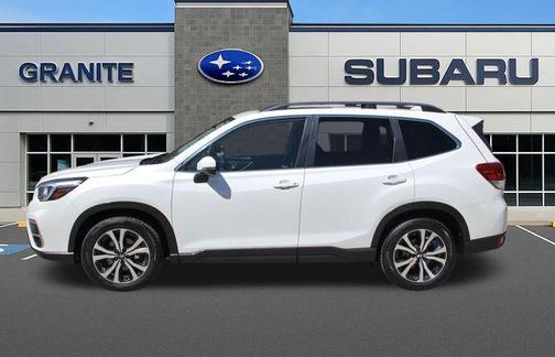 Crystal White Pearl 2020 Subaru Forester Limited