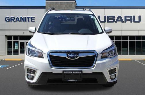 Crystal White Pearl 2020 Subaru Forester Limited