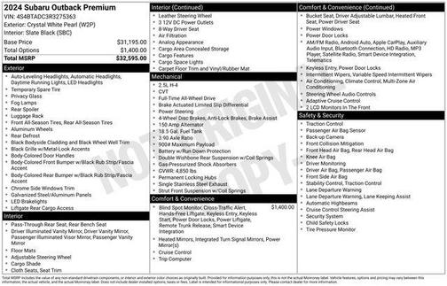 2024 Subaru Outback Premium