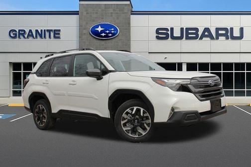 Crystal White Pearl 2026 Subaru Forester Premium