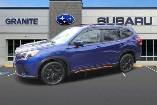 Sapphire Blue Pearl 2024 Subaru Forester Sport