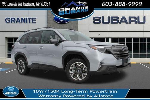 Ice Silver Metallic 2026 Subaru Forester Premium SUV