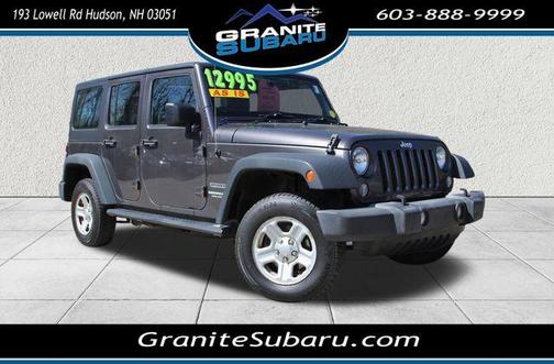 2016 Jeep Wrangler Unlimited Sport RHD
