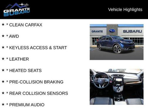 2019 Honda CR-V Touring
