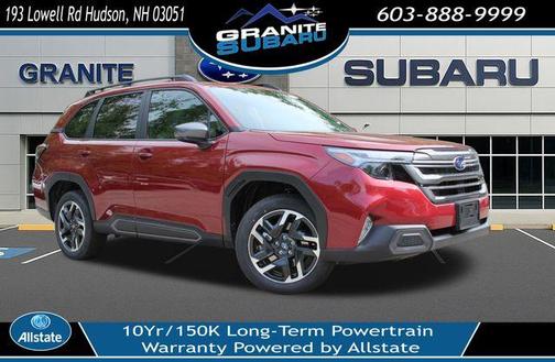 Crimson Red Pearl 2026 Subaru Forester Limited