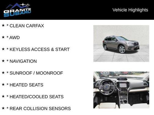 2022 Subaru Ascent Limited 7-Passenger