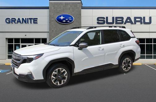 Crystal White Pearl 2025 Subaru Forester Premium