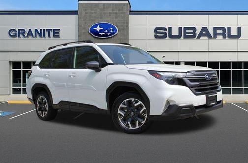 Crystal White Pearl 2025 Subaru Forester Premium