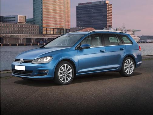 Pure White 2017 Volkswagen Golf SportWagen TSI SE