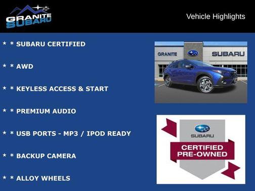 2025 Subaru Crosstrek Premium