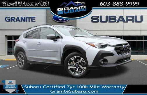 Ice Silver Metallic 2024 Subaru Crosstrek Premium