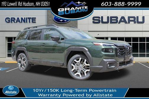 Deep Emerald Green 2026 Subaru Outback Touring XT