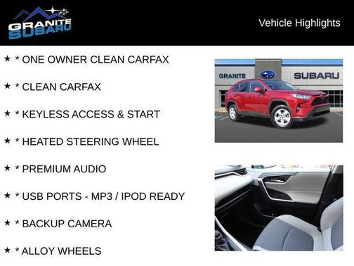 Ruby Flare Pearl 2021 Toyota RAV4 XLE