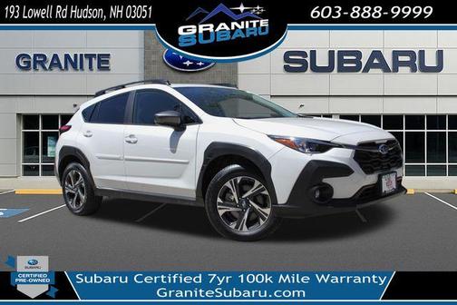 Crystal White Pearl 2025 Subaru Crosstrek Premium