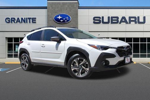 Crystal White Pearl 2025 Subaru Crosstrek Premium