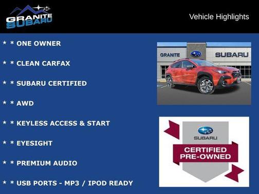 2025 Subaru Crosstrek Premium