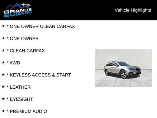 2018 Subaru Outback 3.6R Limited