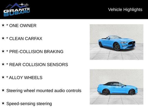2023 Ford Mustang EcoBoost Premium