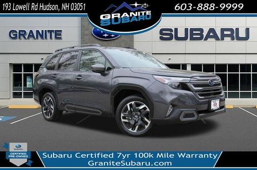 Magnetite Gray Metallic 2025 Subaru Forester Hybrid Limited