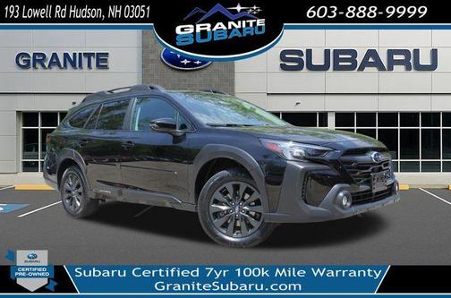 Crystal Black Silica 2024 Subaru Outback Onyx Edition