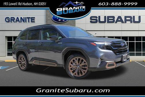 Magnetite Gray Metallic 2025 Subaru Forester Hybrid Sport
