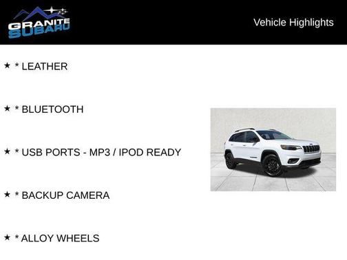 2023 Jeep Cherokee Altitude Lux