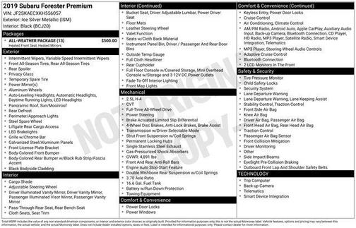 2019 Subaru Forester Premium