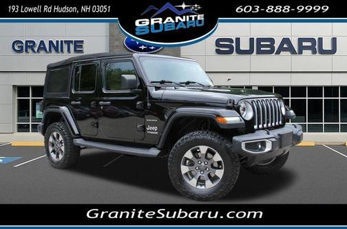 Black Clearcoat 2018 Jeep Wrangler Unlimited Sahara
