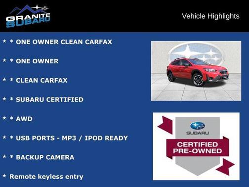 2023 Subaru Crosstrek Base