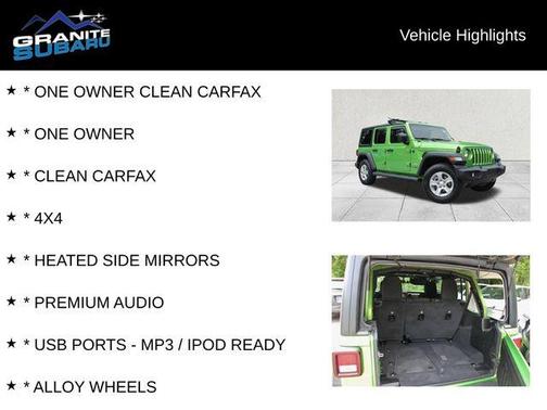 2020 Jeep Wrangler Unlimited Sport