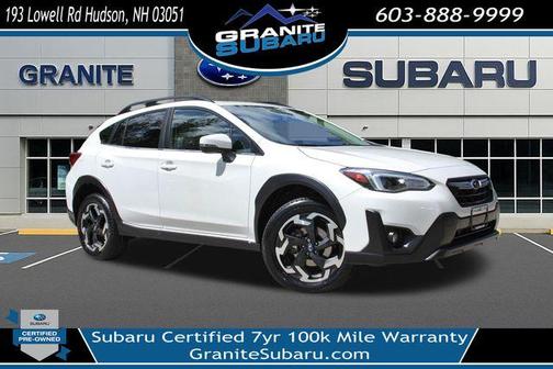 Crystal White Pearl 2023 Subaru Crosstrek Limited
