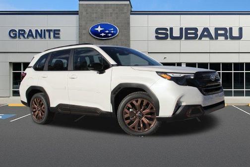 Crystal White Pearl 2026 Subaru Forester Sport
