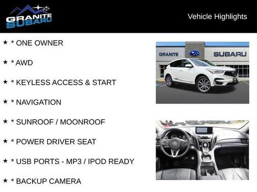 2019 Acura RDX Technology Package