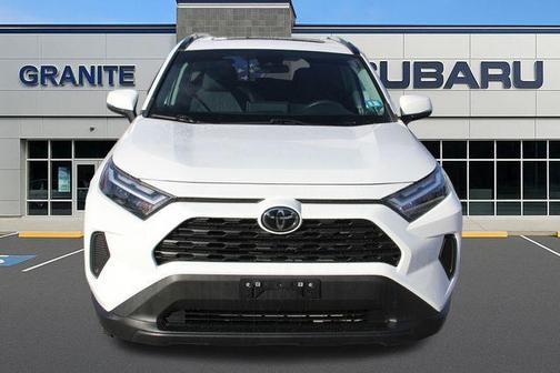 White 2022 Toyota RAV4 XLE