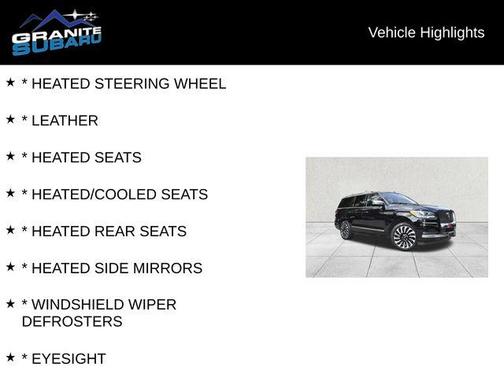 2023 Lincoln Navigator Black Label