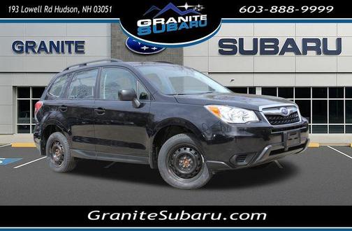 Crystal Black Silica 2016 Subaru Forester 2.5i